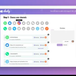 Chaty Pro WordPress Plugin gpl licence